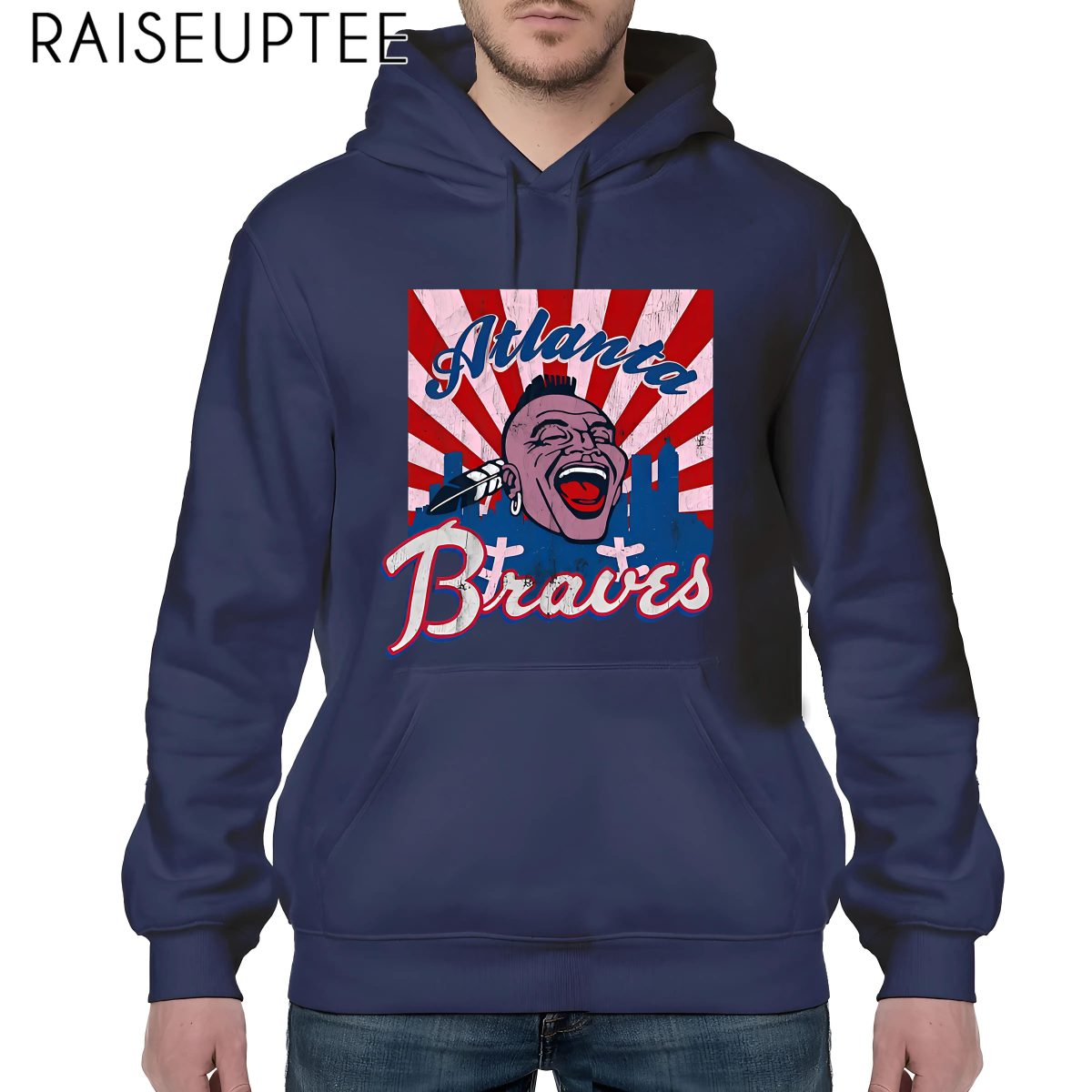 Atlanta Braves Throwback Shirt Baseball - Image 4