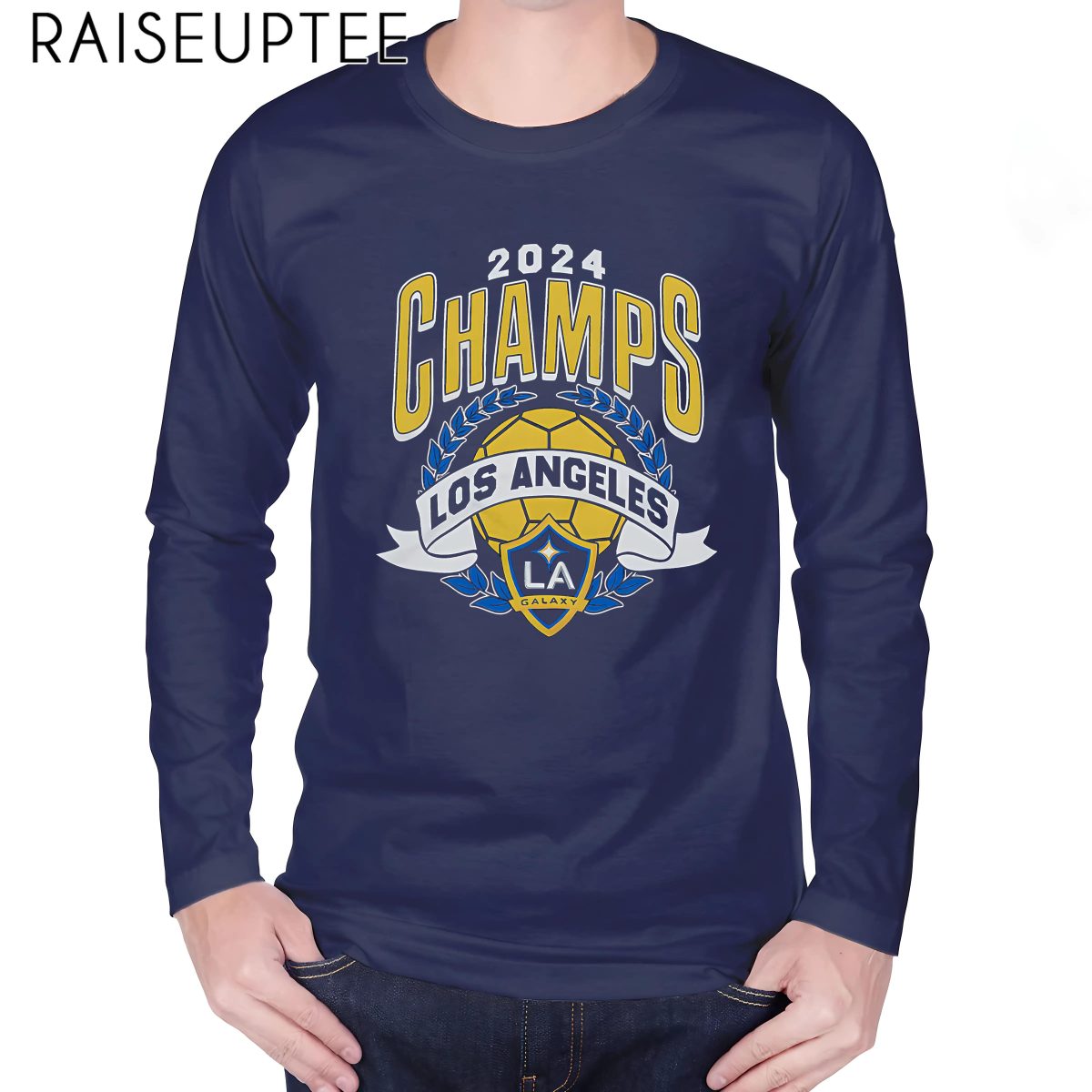 LA Galaxy MLS Cup Champions 2024 Shirt - Image 4