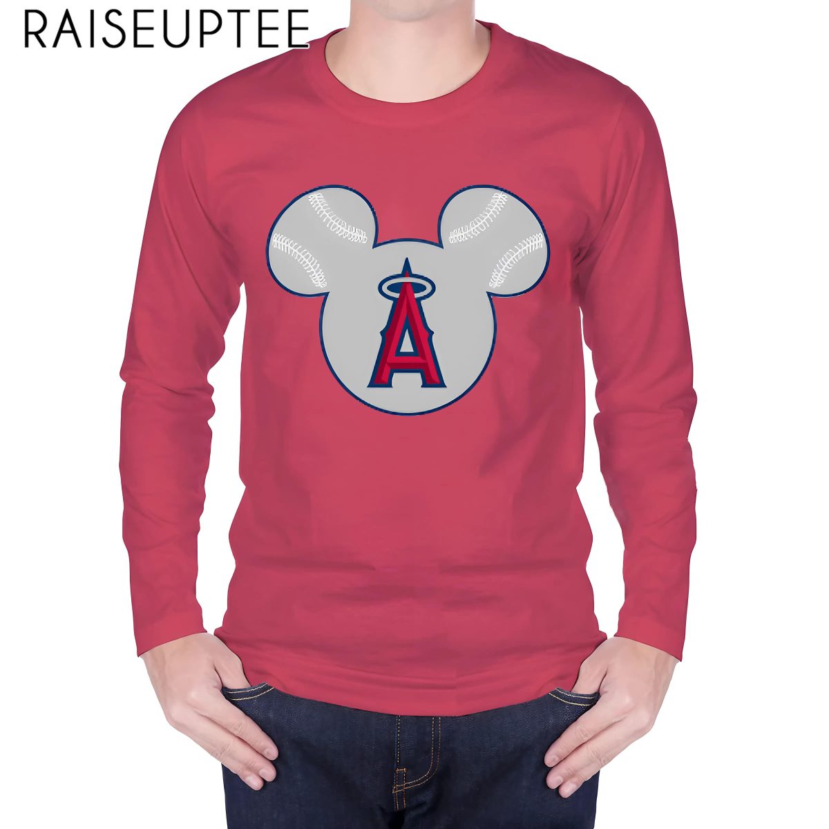 Los Angeles Angels Disney Logo Shirt - Image 3