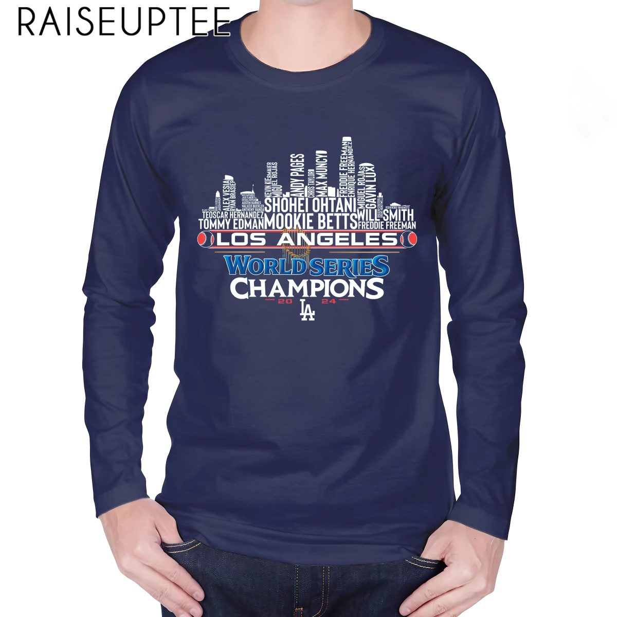 Los Angeles Dodgers World Series Champions Shirt 2024 - Image 3