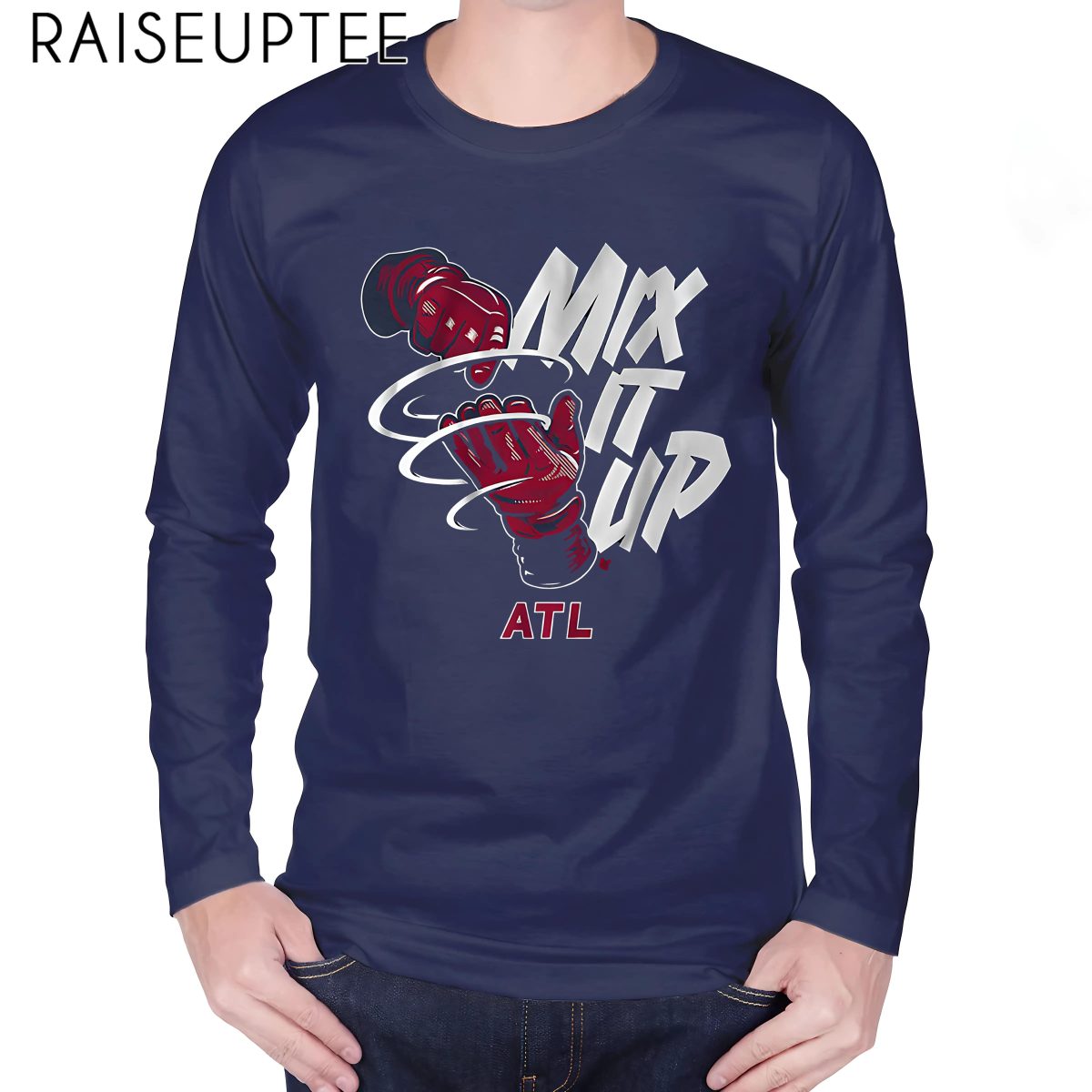 Mix It Up Braves Shirt Youth - Image 3