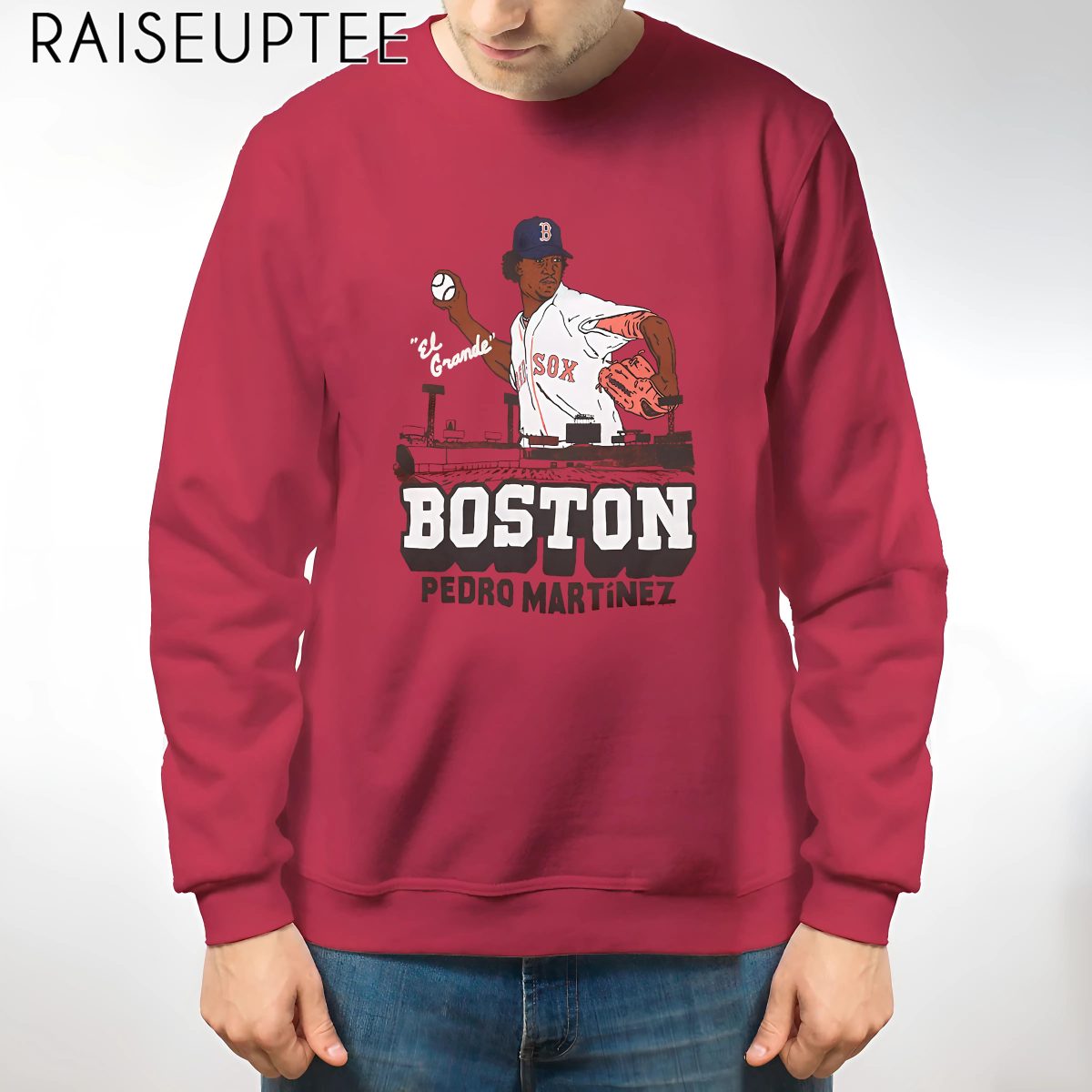 Raiseuptee Pedro Martinez Red Sox Shirt - Image 2