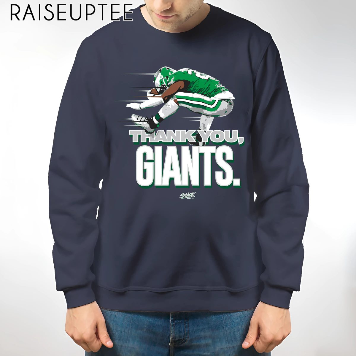 Thank You Giants Philadelphia Eagles T Shirt - Image 4