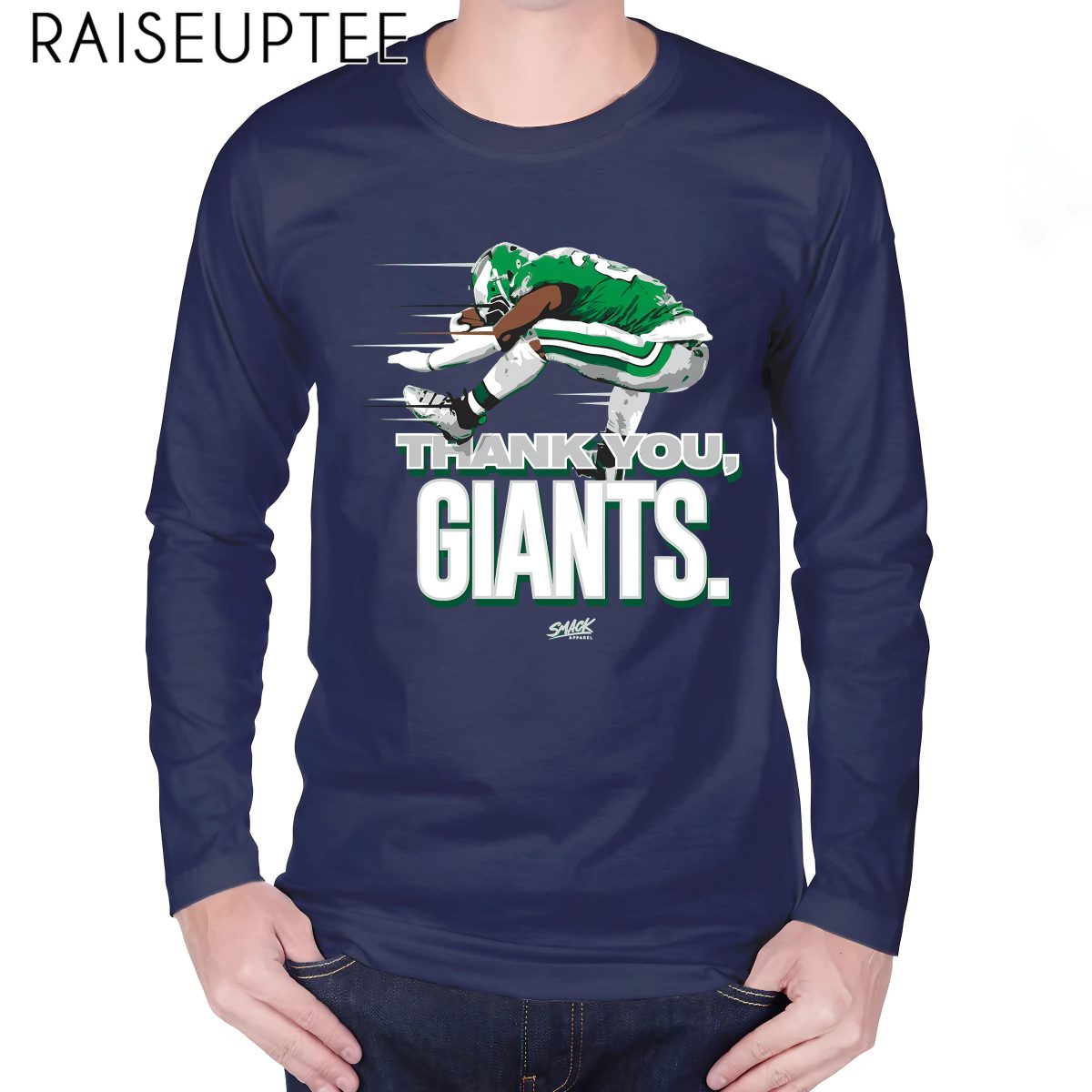 Thank You Giants Philadelphia Eagles T Shirt - Image 5