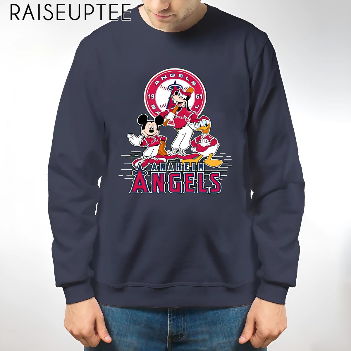 Mickey Mouse Los Angeles Angels T Shirt - Image 2