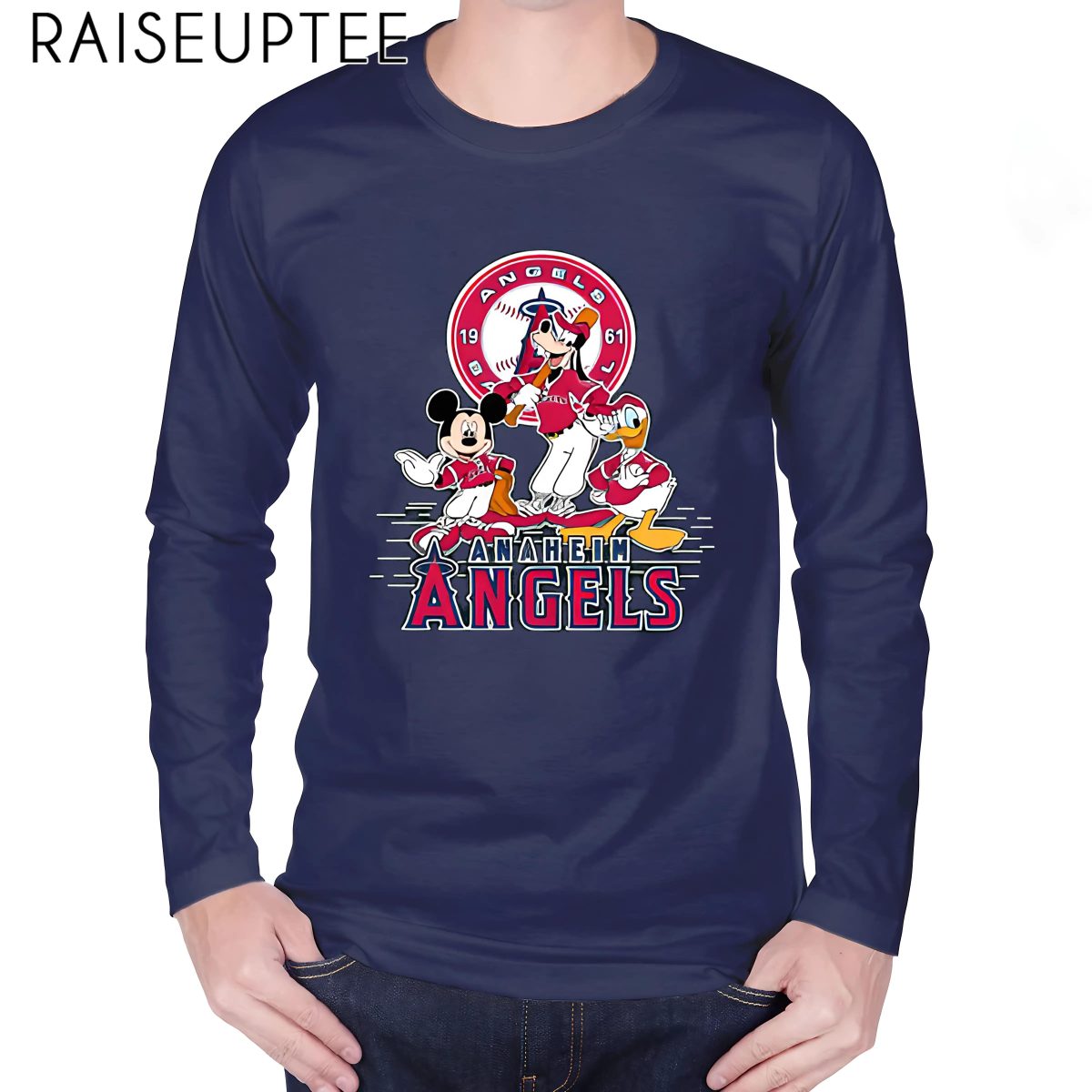 Mickey Mouse Los Angeles Angels T Shirt - Image 3