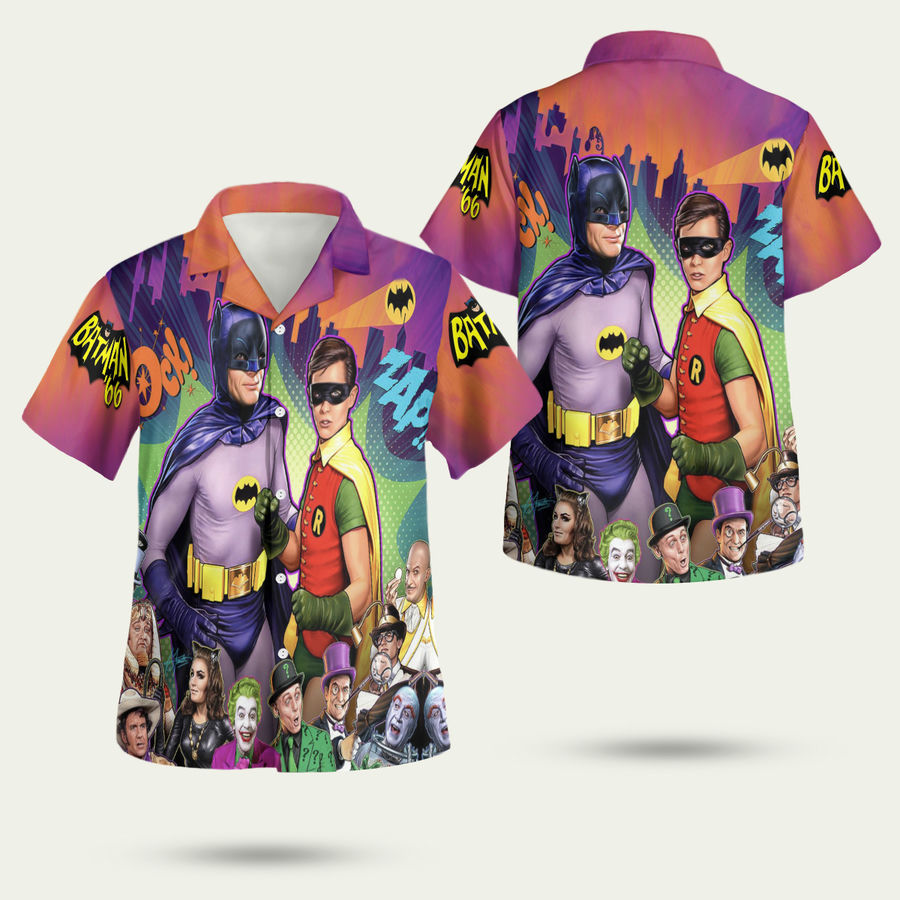 batman robin animation hawaiian shirt gllc1