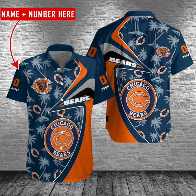 chicago bears palm paradise custom hawaiian shirt jlyat