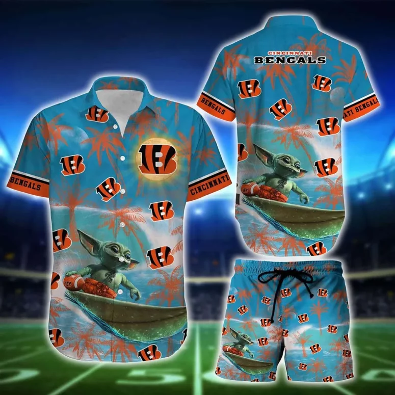 cincinnati bengals galactic palms hawaiian shirt pn8nq