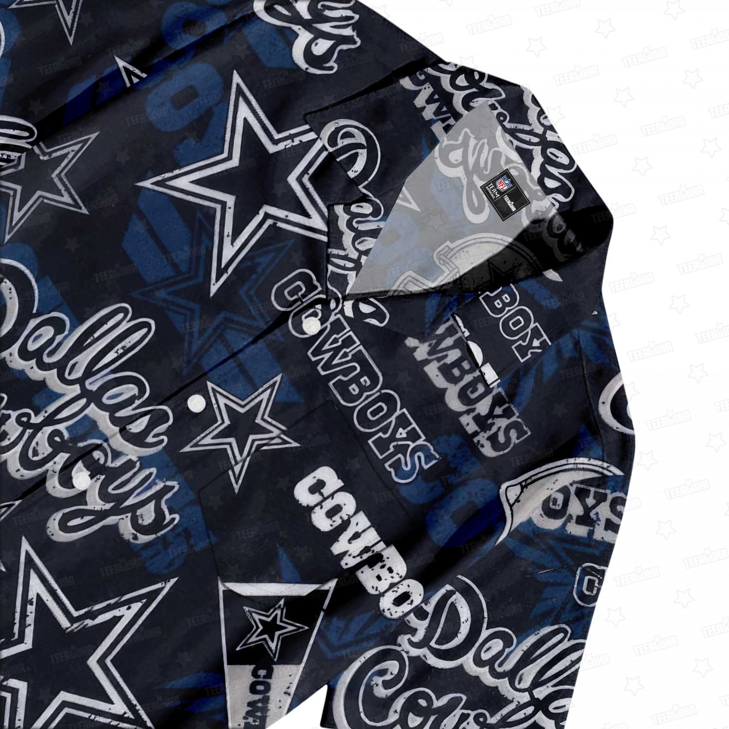 dallas cowboys lone star breeze hawaiian shirt jluur