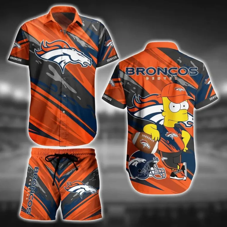 denver broncos comic fan edition hawaiian shirt 0gj26