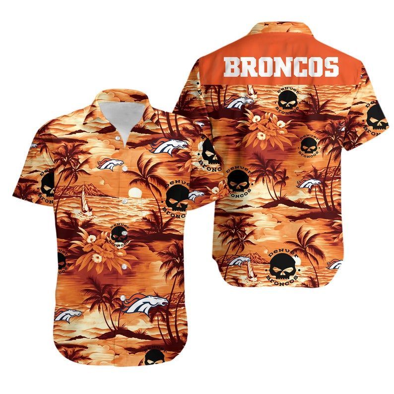 denver broncos sunset paradise hawaiian shirt tuvzi