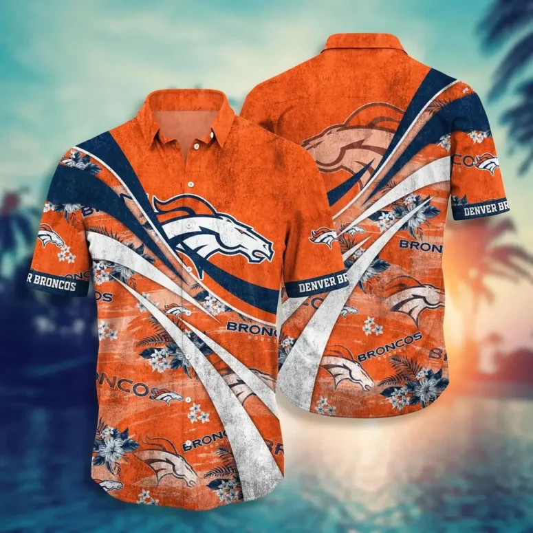 denver broncos wave rider hawaiian shirt luje5