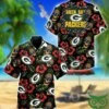 green bay packers pineapple skull hawaiian shirt 5cqbr