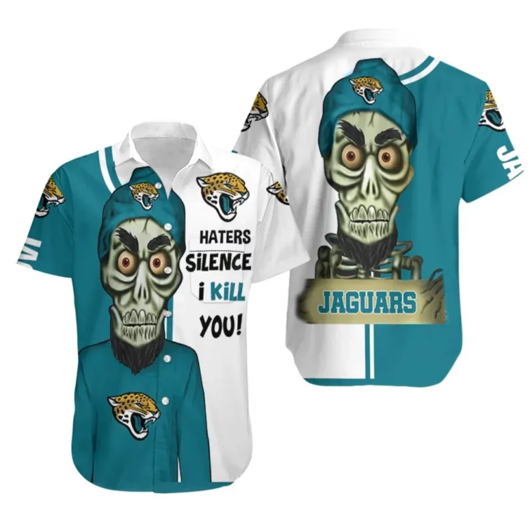 jacksonville jaguars silence master hawaiian shirt 61637