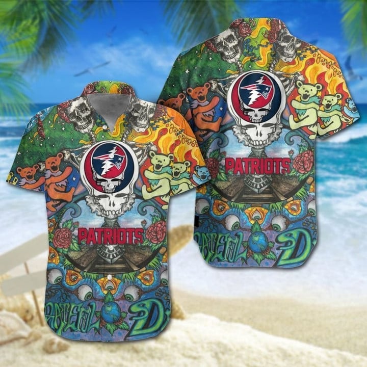 new england patriots tropical wave hawaiian shirt p3juq