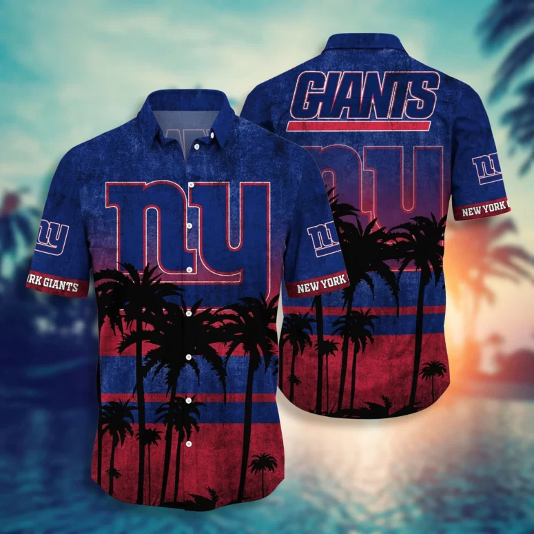 new york giants sunset palms hawaiian shirt d9u7v