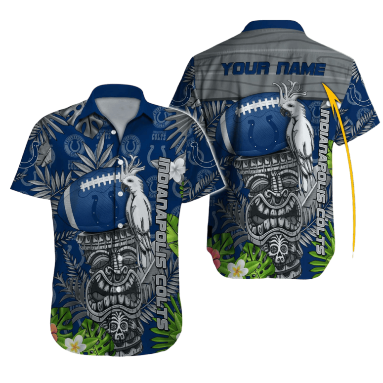 personalized indianapolis colts palm paradise aloha shirt ewruk