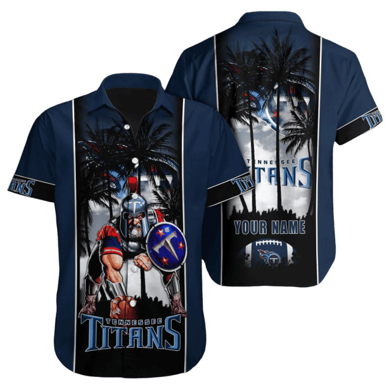 personalized tennessee titans tropical warrior hawaiian shirt gblc2