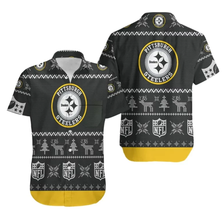 pittsburgh steelers holiday sweater hawaiian shirt aiyeh