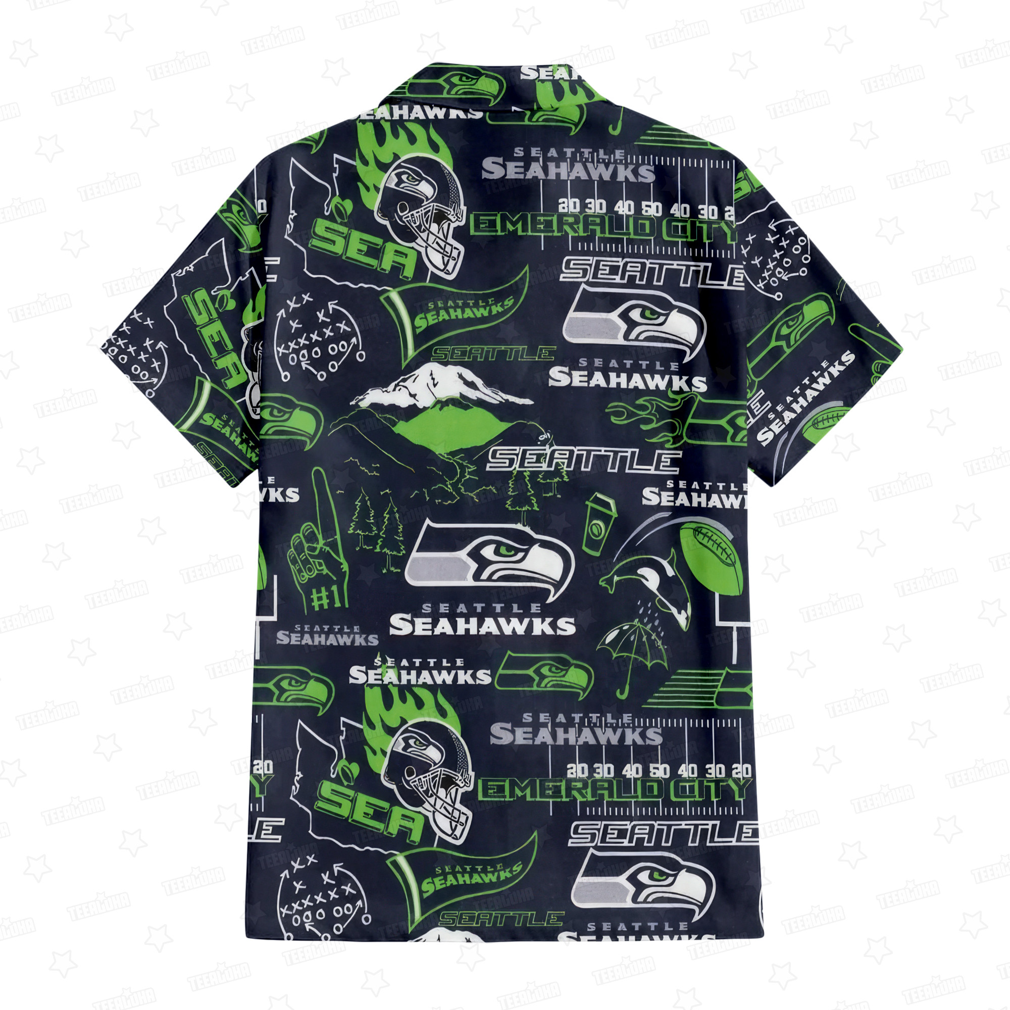 seattle seahawks legacy patch hawaiian shirt 00cwb