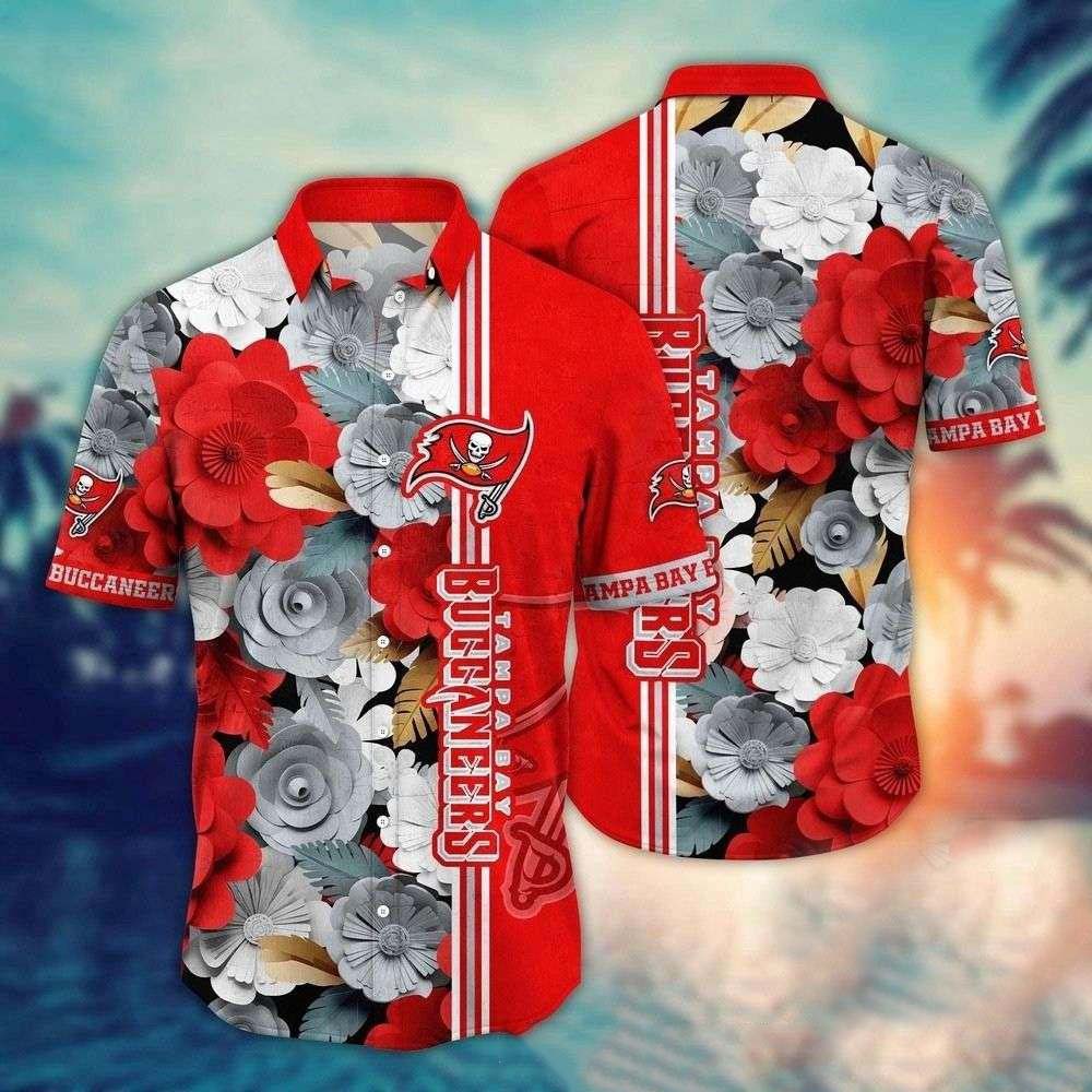 tampa bay buccaneers fierce flow hawaiian shirt c7t3u