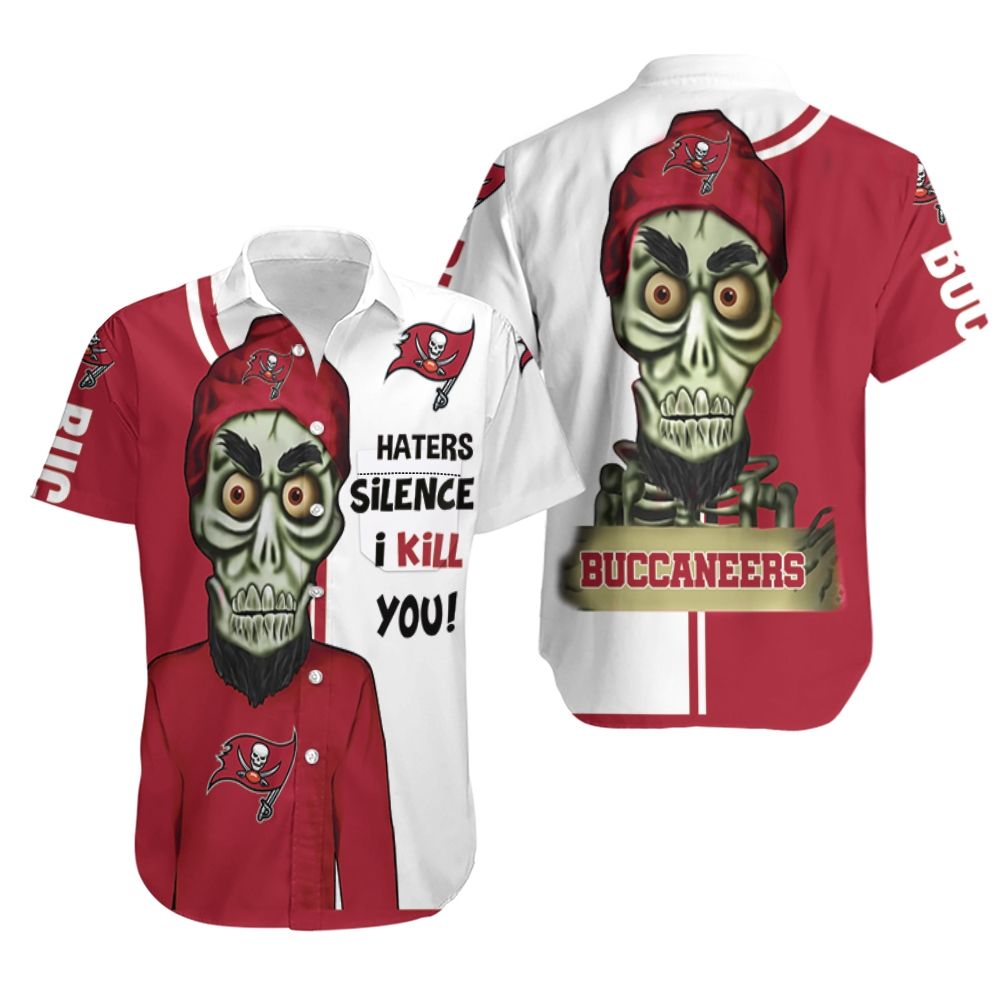 tampa bay buccaneers haters i kill you 3d hawaiian shirt hawaiian shirt qrezf