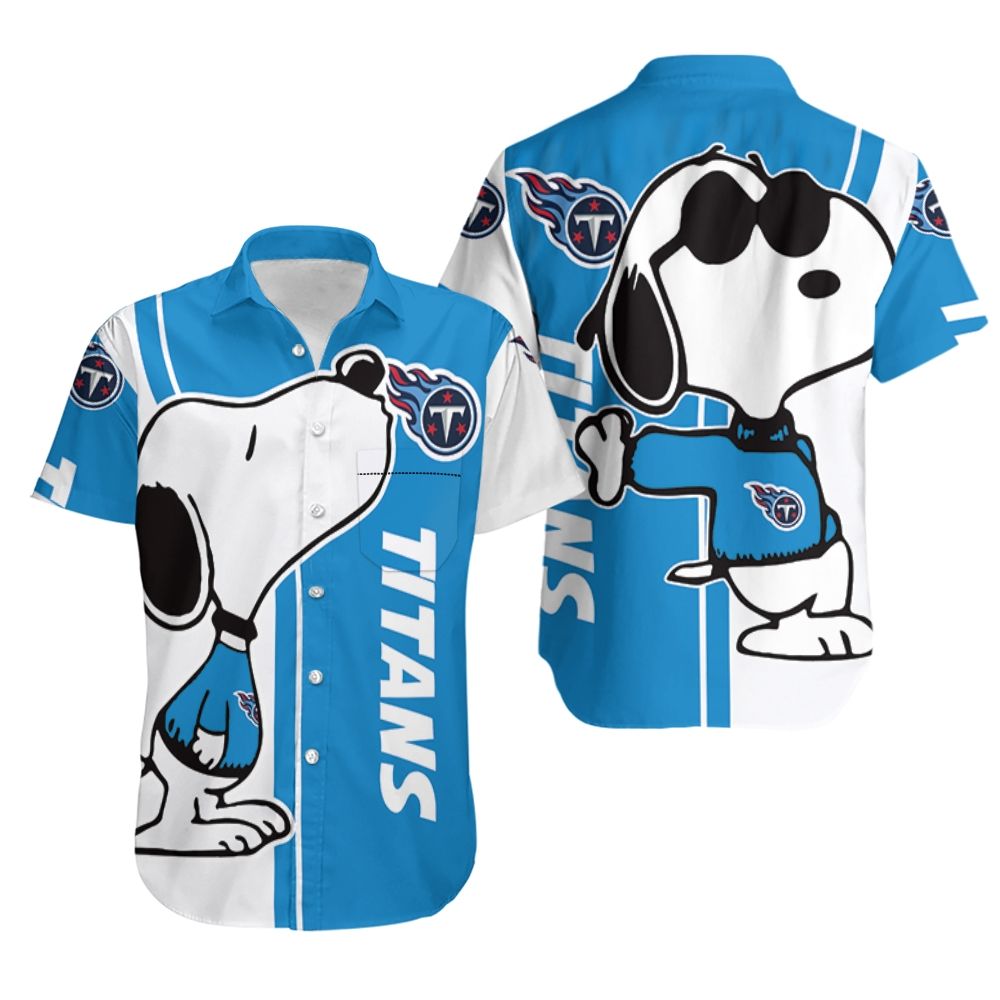 tennessee titans snoopy lover hawaiian shirt 0u23l